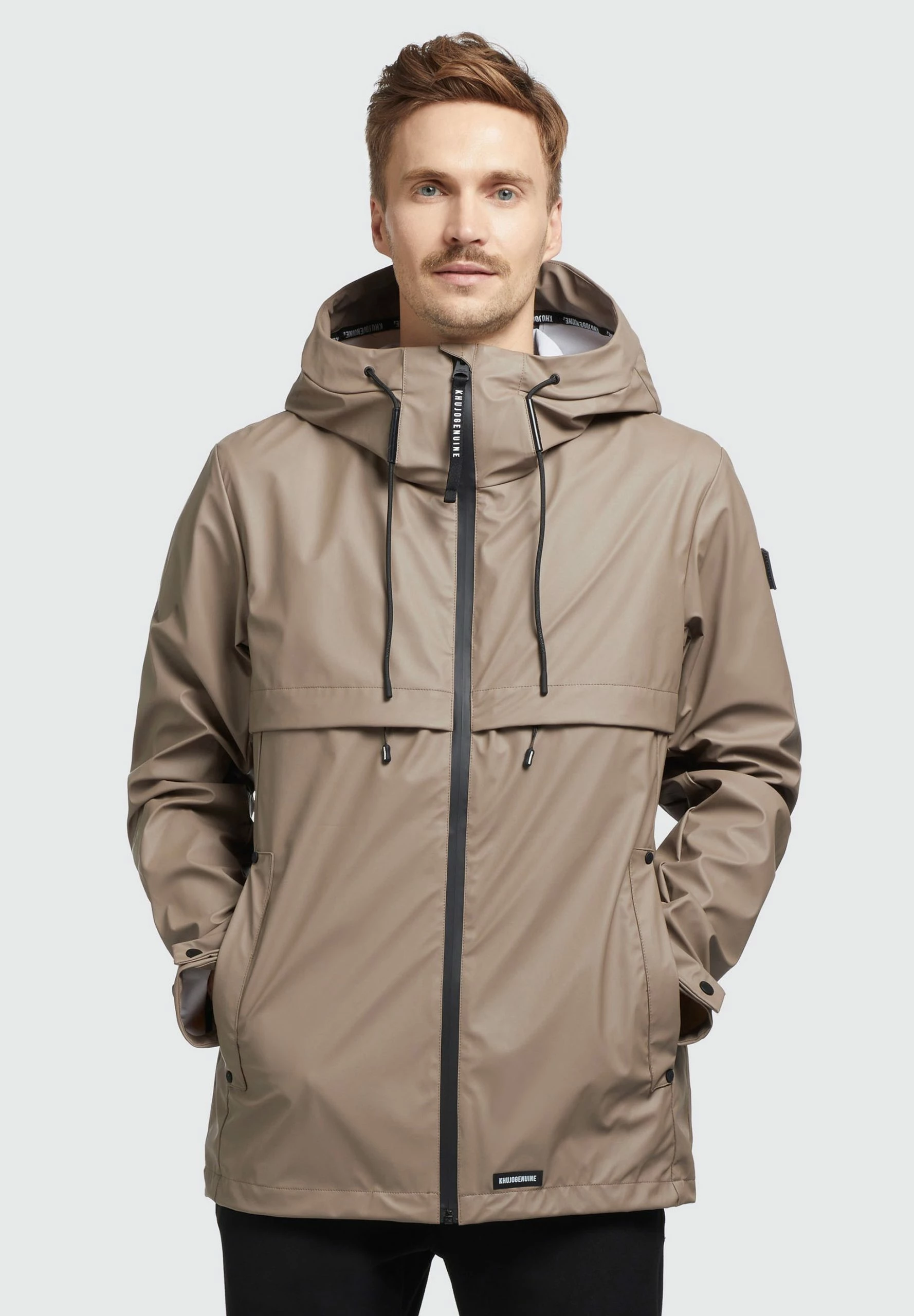 Khujo Loras2 - Chaqueta Outdoor Blassbraun para Hombre - Ropa de Abrigo Resistente 3 Khujo Loras2 - Chaqueta Outdoor Blassbraun para Hombre - Ropa de Abrigo Resistente