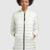 Khujo Greta Shiny - Chaqueta De Entretiempo Cremeweiß para Mujer -Khujo Ventas 05c863b90d5c42ef9274729718427c68