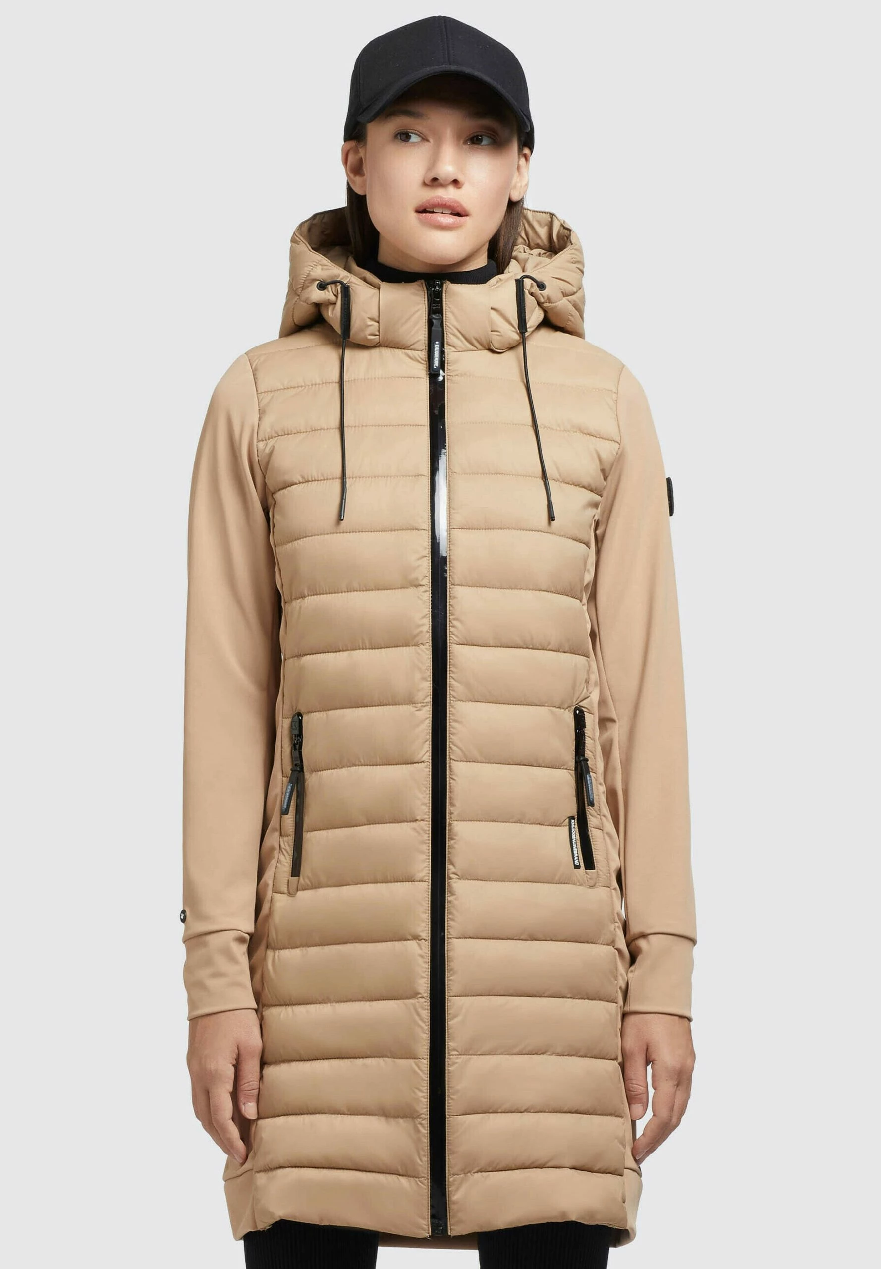 Khujo Ruth Matt - Abrigo De Invierno Beige para Mujer 3 Khujo Ruth Matt - Abrigo De Invierno Beige para Mujer