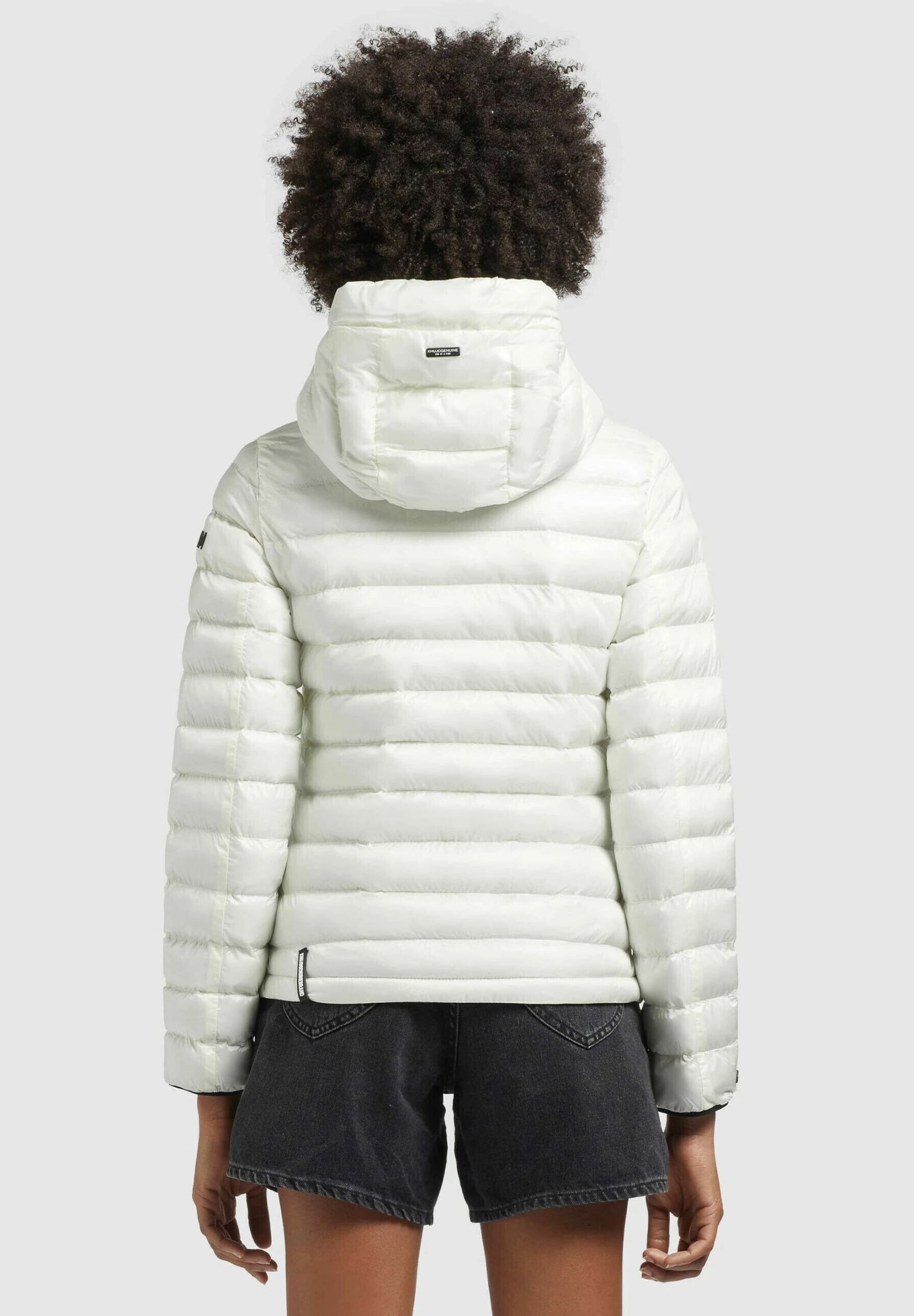 Khujo Lovina4 Shiny - Chaqueta De Entretiempo Cremeweiß para Mujer 5 Khujo Lovina4 Shiny - Chaqueta De Entretiempo Cremeweiß para Mujer - Imagen 3