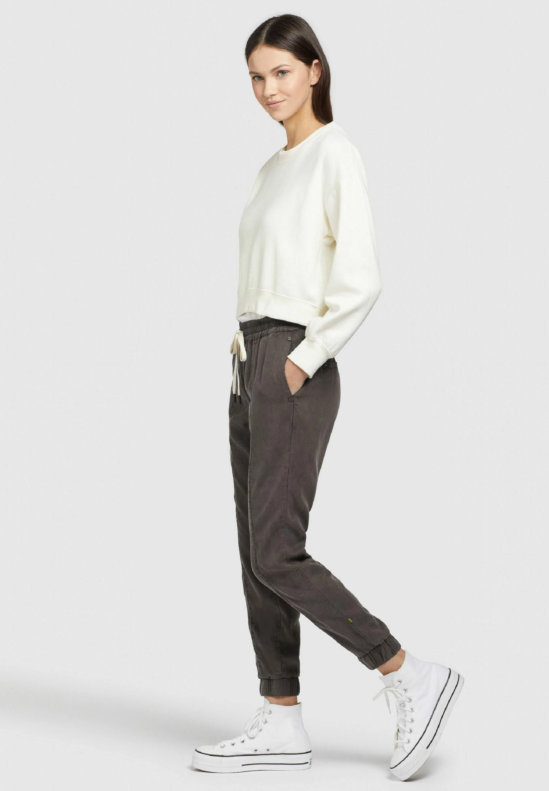 Khujo Sandi - Pantalones Deportivos - Anthrazit 6 Khujo Sandi - Pantalones Deportivos - Anthrazit - Imagen 4