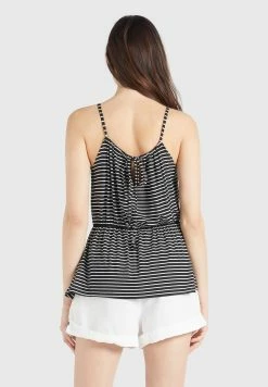 Khujo Valda - Top - Schwarz-Weiß Gestreift -Khujo Ventas 0adc685864944bf490e190e78a7de718