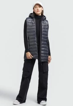 Khujo Becca Shiny - Chaleco Mujer Grau | Elegancia y Estilo 11 Khujo Becca Shiny - Chaleco Mujer Grau | Elegancia y Estilo -Khujo Ventas 0f19b29bbdd64d3a90f5bf157b8963df