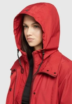 Khujo Felina - Impermeable - Rot -Khujo Ventas 0fbb9ae9e0264c6b8cf71f7d45c0da51