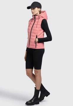 Khujo Fabia Shiny - Chaleco - Rosa -Khujo Ventas 13b3e7ac05ee40f388b653524cc9da2a