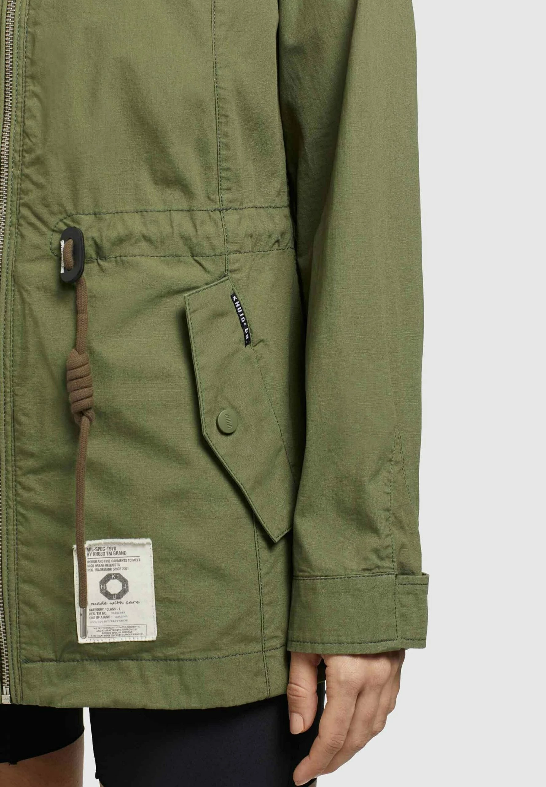 Khujo Sesia - Parka - Oliv 8 Khujo Sesia - Parka - Oliv - Imagen 7