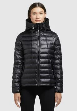 Khujo Lovina4 Shiny - Chaqueta De Entretiempo - Schwarz