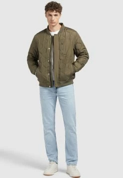 Khujo Carlson - Chaqueta De Entretiempo Hombre Olivgrün -Khujo Ventas 18b9ebd02dcc41c9b50cf5de32fb1814