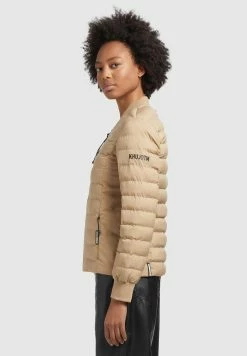 Khujo Maude Matt - Chaqueta De Entretiempo - Beige -Khujo Ventas 18c2db92b6bf46eb9b1e23caf2a43fc6