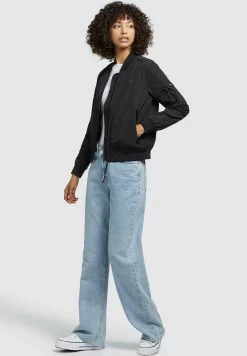 Khujo Stence2 - Chaquetas Bomber - Schwarz -Khujo Ventas 192a45b6f0cc4b1e948325ab7283c830