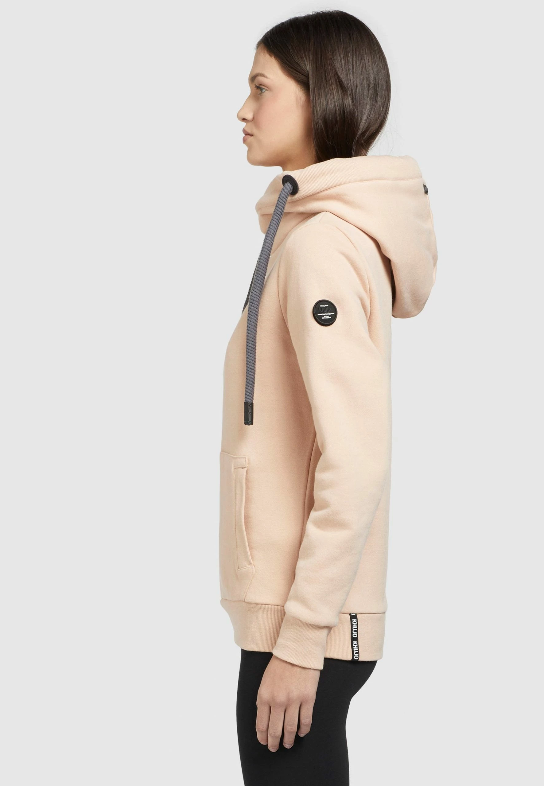 Khujo Rhabea - Sudadera con Capucha para Mujer - Color Aprikot 7 Khujo Rhabea - Sudadera con Capucha para Mujer - Color Aprikot - Imagen 5