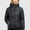 Khujo Nanna - Chaqueta De Invierno Mujer, Schwarz - Abrigo de Invierno Elegante y Cálido -Khujo Ventas 1b65c96ae28b4bfc954694435626eb3b