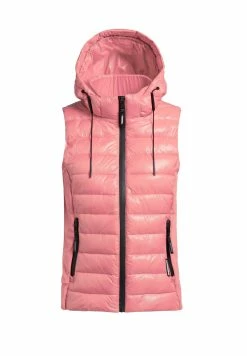 Khujo Fabia Shiny - Chaleco - Rosa -Khujo Ventas 1bf560a21a3d4e61ad81c273fc7f206a