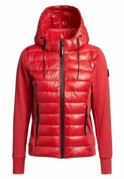 Khujo Ghita Shiny - Chaqueta De Entretiempo - Rot -Khujo Ventas 1ca8d31fb3d84a21a1ec4959de78697f