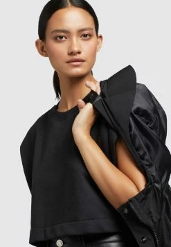 Khujo Jomana - Parka de Invierno para Mujer - Abrigo Largo Negro -Khujo Ventas 1e1b851191824899ae70bf7aa836d01d