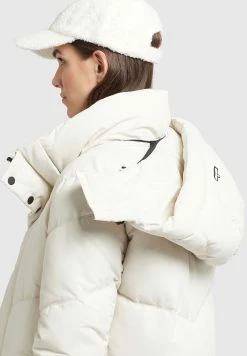 Khujo Torino 3 - Abrigo De Invierno para Mujer - Blanco | Abrigos de Invierno Elegantes -Khujo Ventas 20270e09fc8043d1bf5818d9222c0e2e