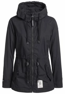 Khujo Sesia - Parka Abrigo de Mujer en Color Negro -Khujo Ventas 21798eb48e914c5a804961f4bb34df6f