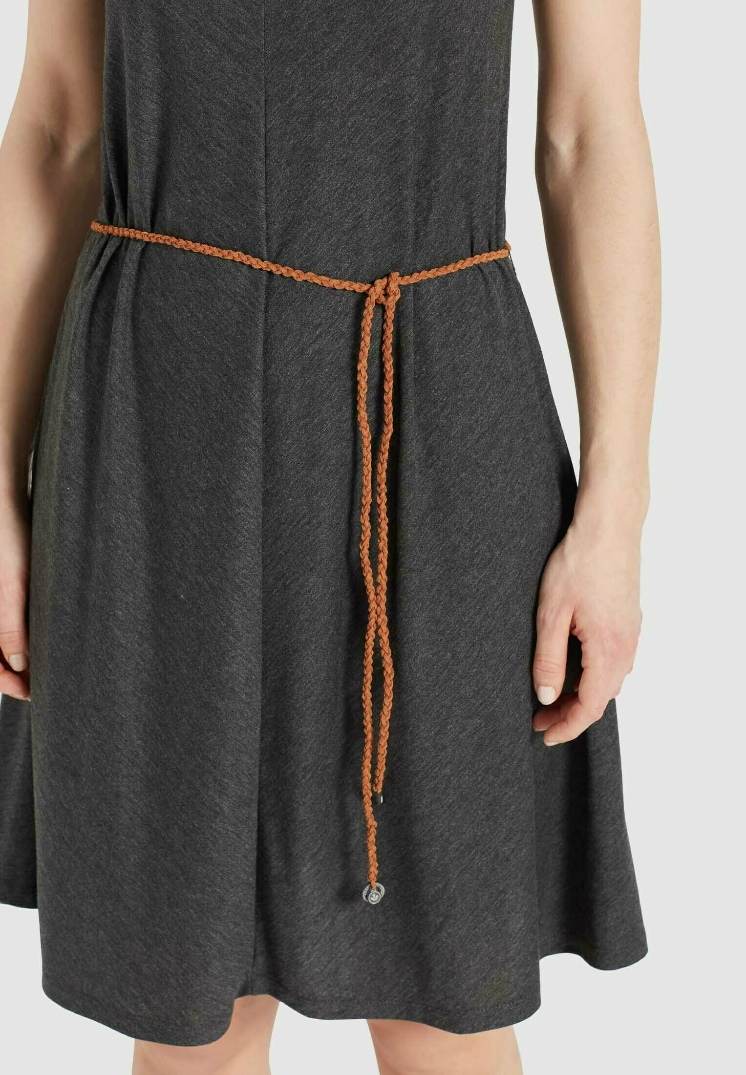 Khujo Padma - Vestido Ligero Mujer Dunkelgrau Meliert - Estilo Cómodo y Moderno 9 Khujo Padma - Vestido Ligero Mujer Dunkelgrau Meliert - Estilo Cómodo y Moderno - Imagen 7