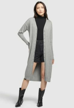 Khujo Elina - Abrigo Corto de Mujer en Grau Meliert | Abrigos de Moda -Khujo Ventas 2f38cf71969a4279a7bf1dba08acd10c