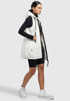 Khujo Malin - Chaleco - Naturweiß -Khujo Ventas 2f708d79ad844092b8d9e96135efcbc1