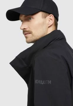 Khujo York - Chaqueta Impermeable para Hombre, Color Negro -Khujo Ventas 32653d3f7e4f4d89aa3130e41078e1b5