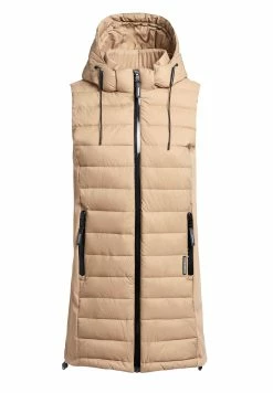 Chaleco Khujo Weste Becca Matt - Beige para Mujer | Chaquetas y Blazers -Khujo Ventas 3268221335ff44208970b9f998e88234