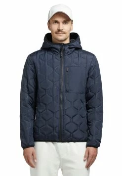 Khujo True - Chaqueta De Entretiempo Dunkelblau para Hombre - Estilo y Comodidad