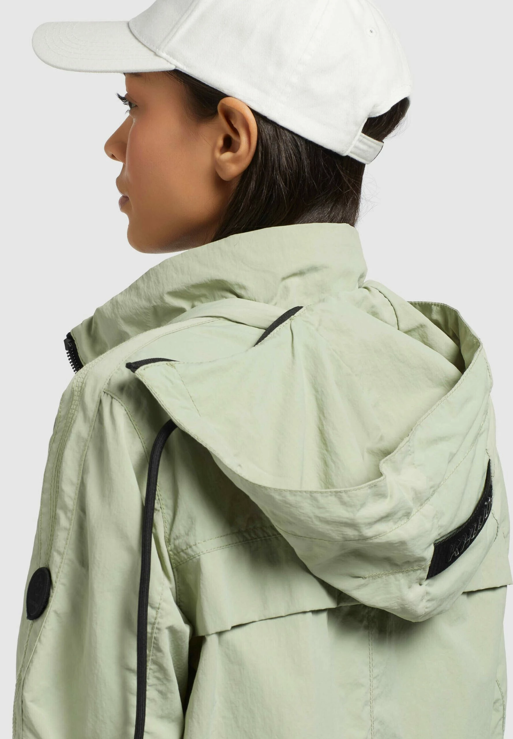 Khujo Mantel Voya3 - Parka Impermeable para Mujer en Blassgrün 9 Khujo Mantel Voya3 - Parka Impermeable para Mujer en Blassgrün - Imagen 7