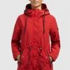 Khujo Caima2 - Parka - Rot -Khujo Ventas 3913b4f2cd9446a49d3cdbff0755ab33