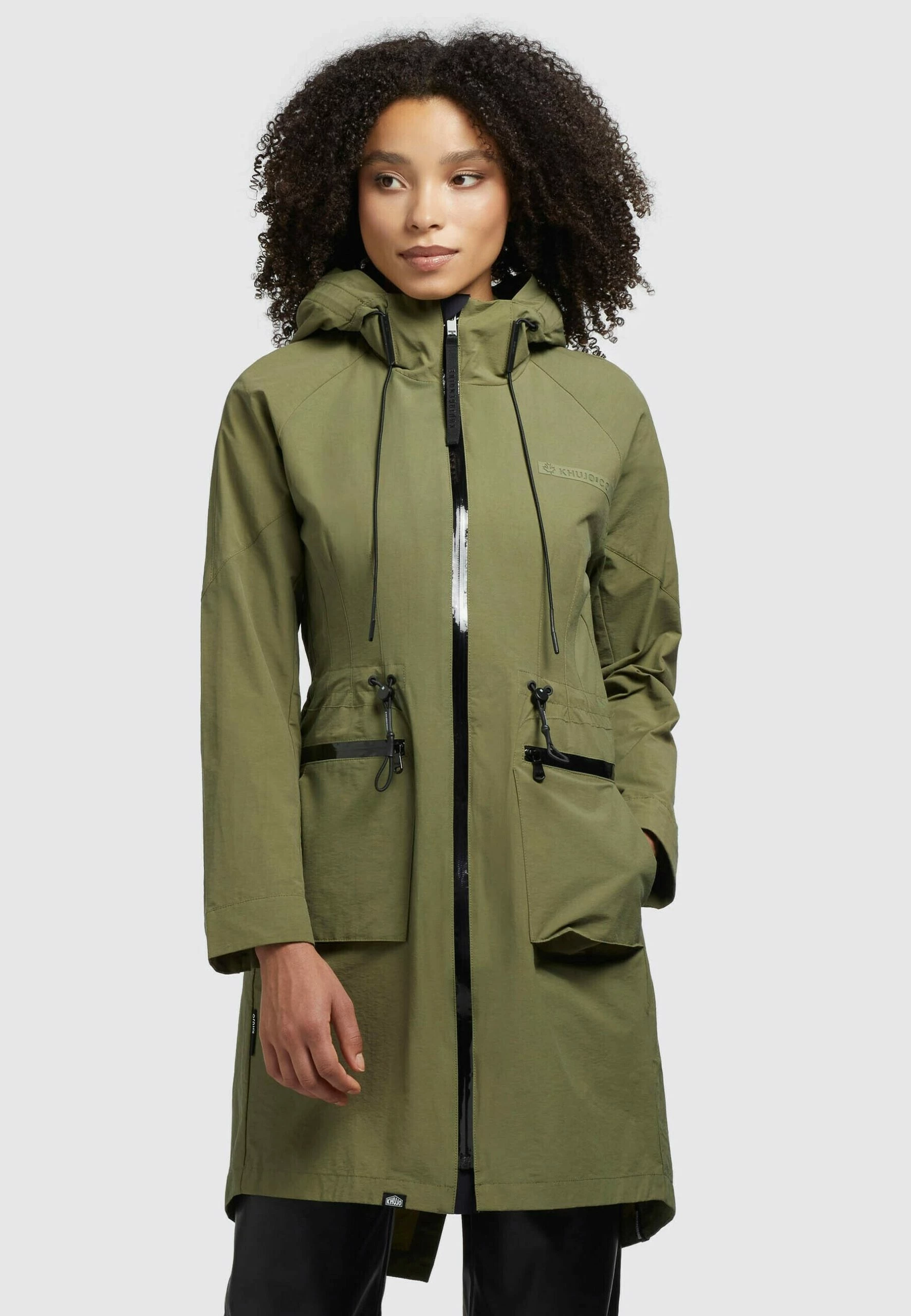 Khujo Levane - Impermeable - Olivgrün 3 Khujo Levane - Impermeable - Olivgrün