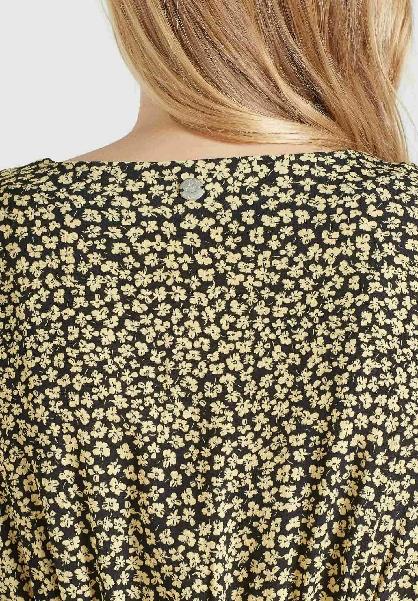 Khujo Borgia - Mono - Schwarz-Gelb Geblümt | Ropa Mujer | Estilo Único 8 Khujo Borgia - Mono - Schwarz-Gelb Geblümt | Ropa Mujer | Estilo Único - Imagen 6