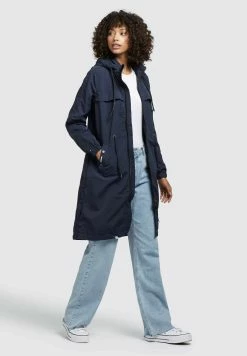 Khujo Mantel Voya3 - Parka - Dunkelblau -Khujo Ventas 433a8098a6d645ada8a119fe1e69b0be