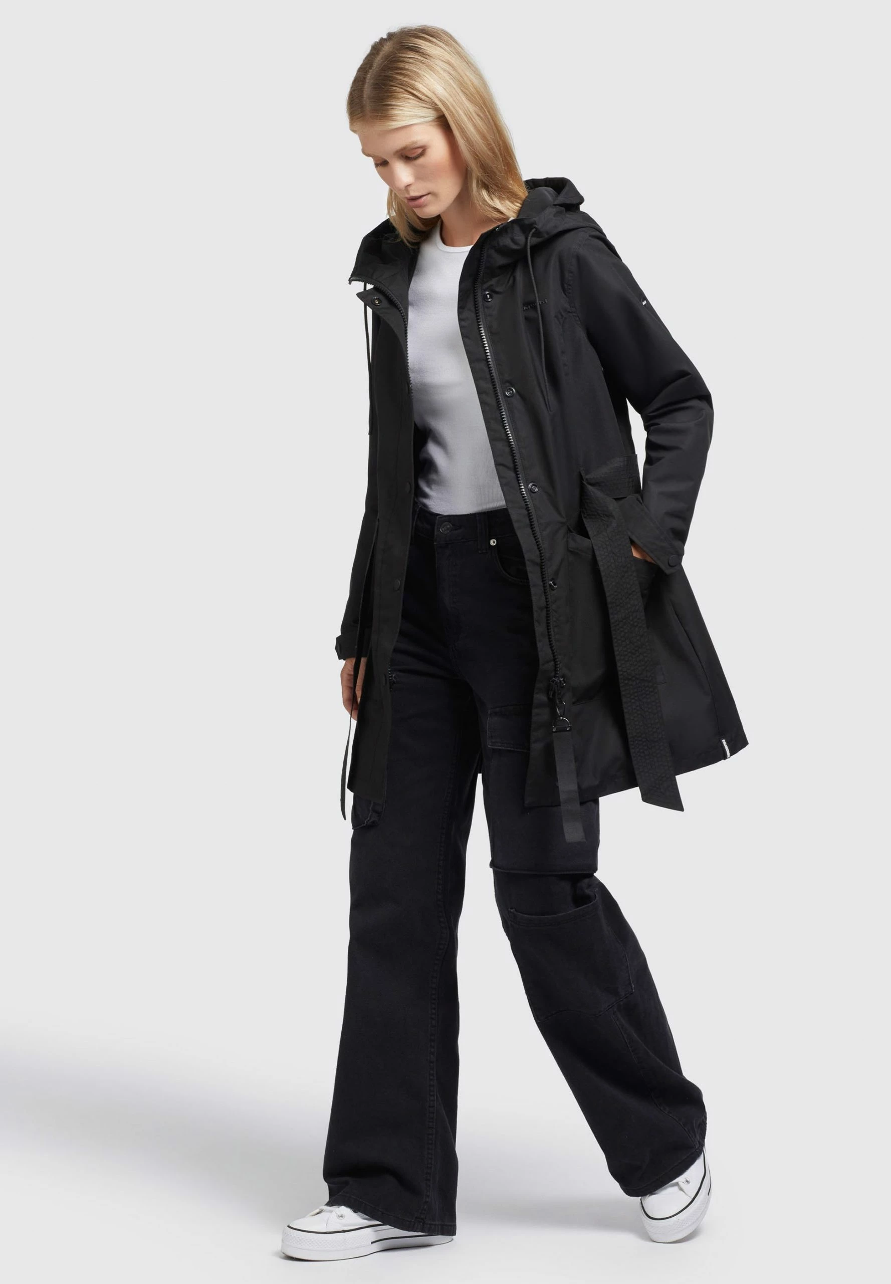 Khujo Lauren - Parka - Schwarz 7 Khujo Lauren - Parka - Schwarz - Imagen 5