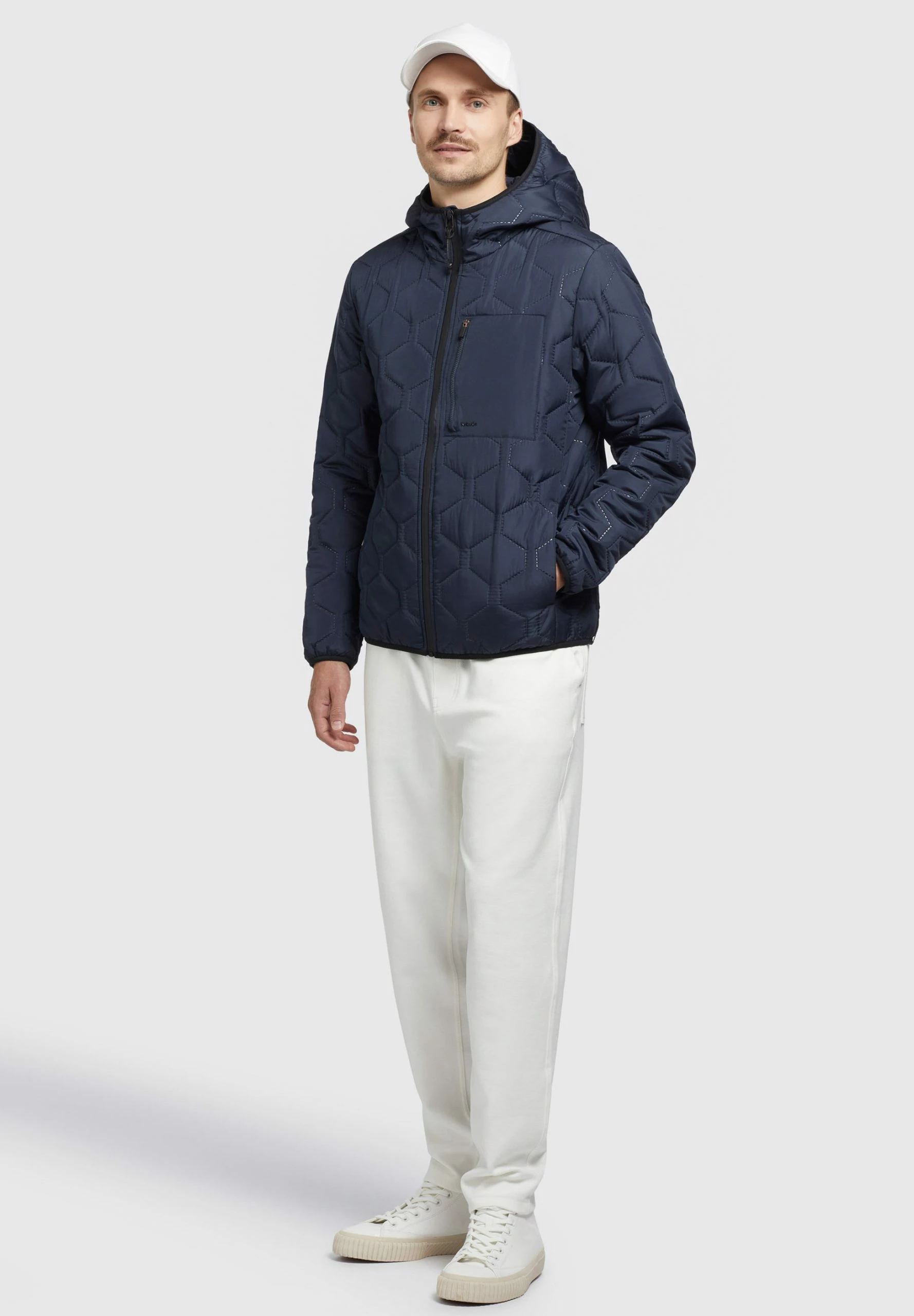 Khujo True - Chaqueta De Entretiempo Dunkelblau para Hombre - Estilo y Comodidad 4 Khujo True - Chaqueta De Entretiempo Dunkelblau para Hombre - Estilo y Comodidad - Imagen 2