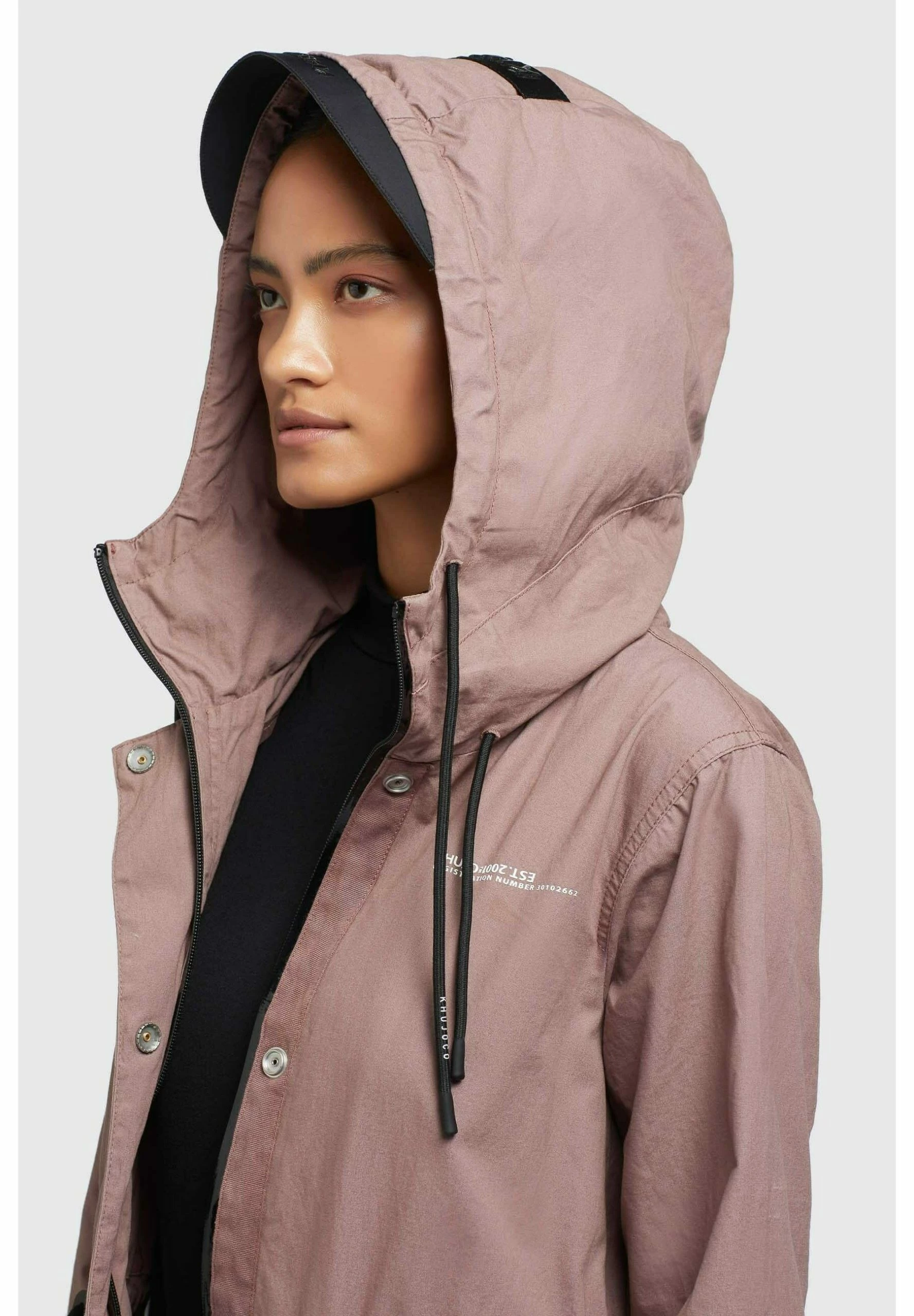 Khujo Nanda4 - Parka Mujer - Color Mauve | Abrigos de Alta Calidad 6 Khujo Nanda4 - Parka Mujer - Color Mauve | Abrigos de Alta Calidad - Imagen 4