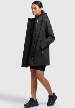 Khujo Izaf - Impermeable - Schwarz -Khujo Ventas 4a0f5bdd660c421fb09ceaa4222db6fa