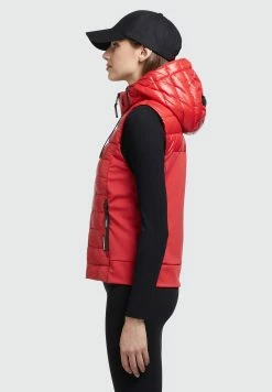 Khujo Fabia Shiny - Chaleco - Rot 14 Khujo Fabia Shiny - Chaleco - Rot -Khujo Ventas 4bfe76287f9c45a28c524d8d2c3ff65d