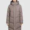 Khujo Torino 3 - Abrigo De Invierno para Mujer - Color Taupe -Khujo Ventas 4cea6c48bf9d4e9b91c3d924a261f037