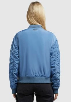 Khujo Nova - Chaqueta Bomber Mujer Azul | Estilo Moderno y Cómodo -Khujo Ventas 51d9e4bdce0f42fcaf5c2613c11a7f83