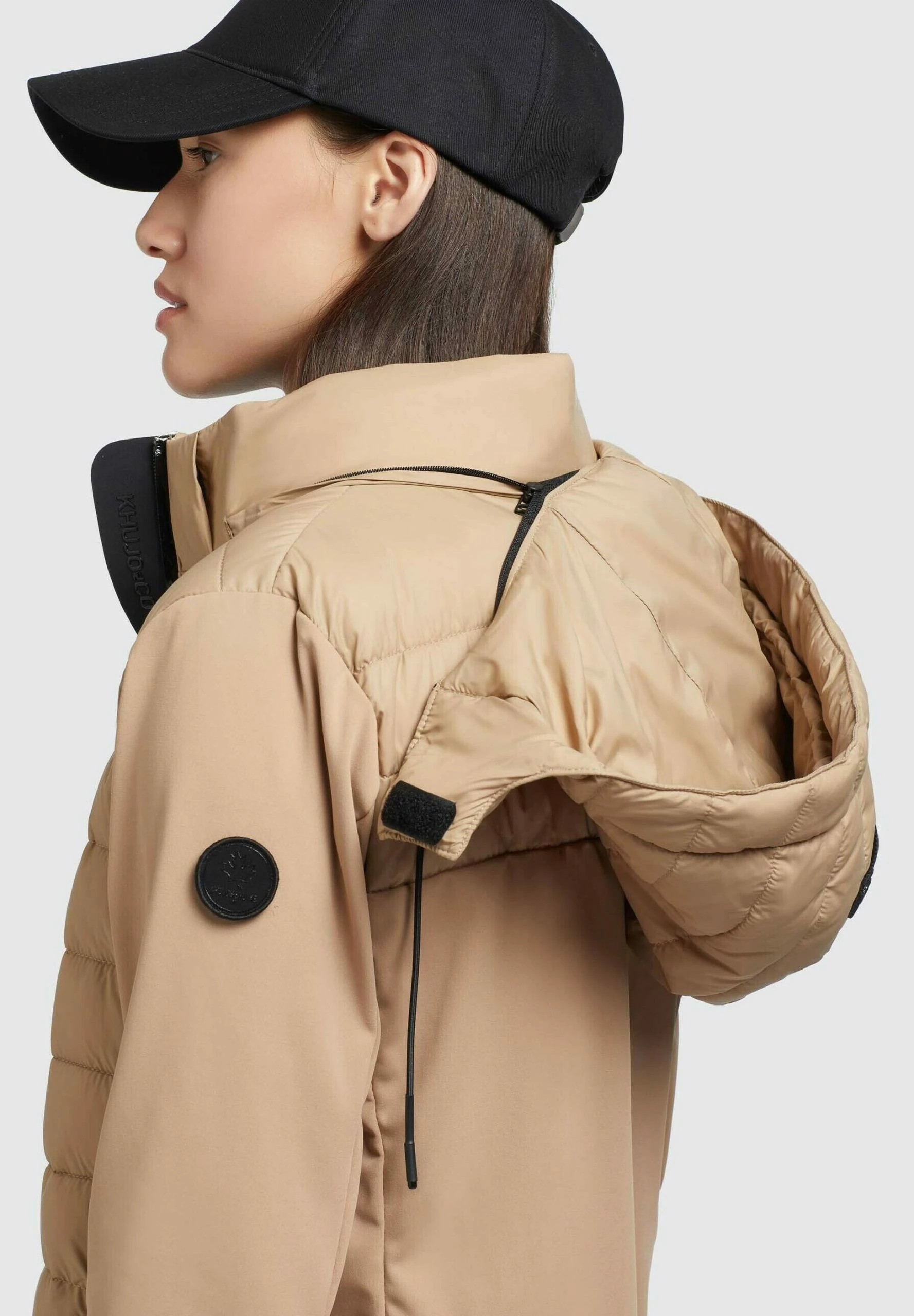 Khujo Ruth Matt - Abrigo De Invierno Beige para Mujer 9 Khujo Ruth Matt - Abrigo De Invierno Beige para Mujer - Imagen 7