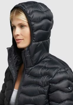 Khujo Nanna - Chaqueta De Invierno Mujer, Schwarz - Abrigo de Invierno Elegante y Cálido -Khujo Ventas 58d40e96d38045948154cdf1353a2246