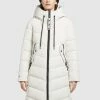 Khujo Klayd - Abrigo De Invierno Blanco para Mujer - Elegancia y Calidez -Khujo Ventas 5f439cd2dc344d13bea18e921ee6bcb4