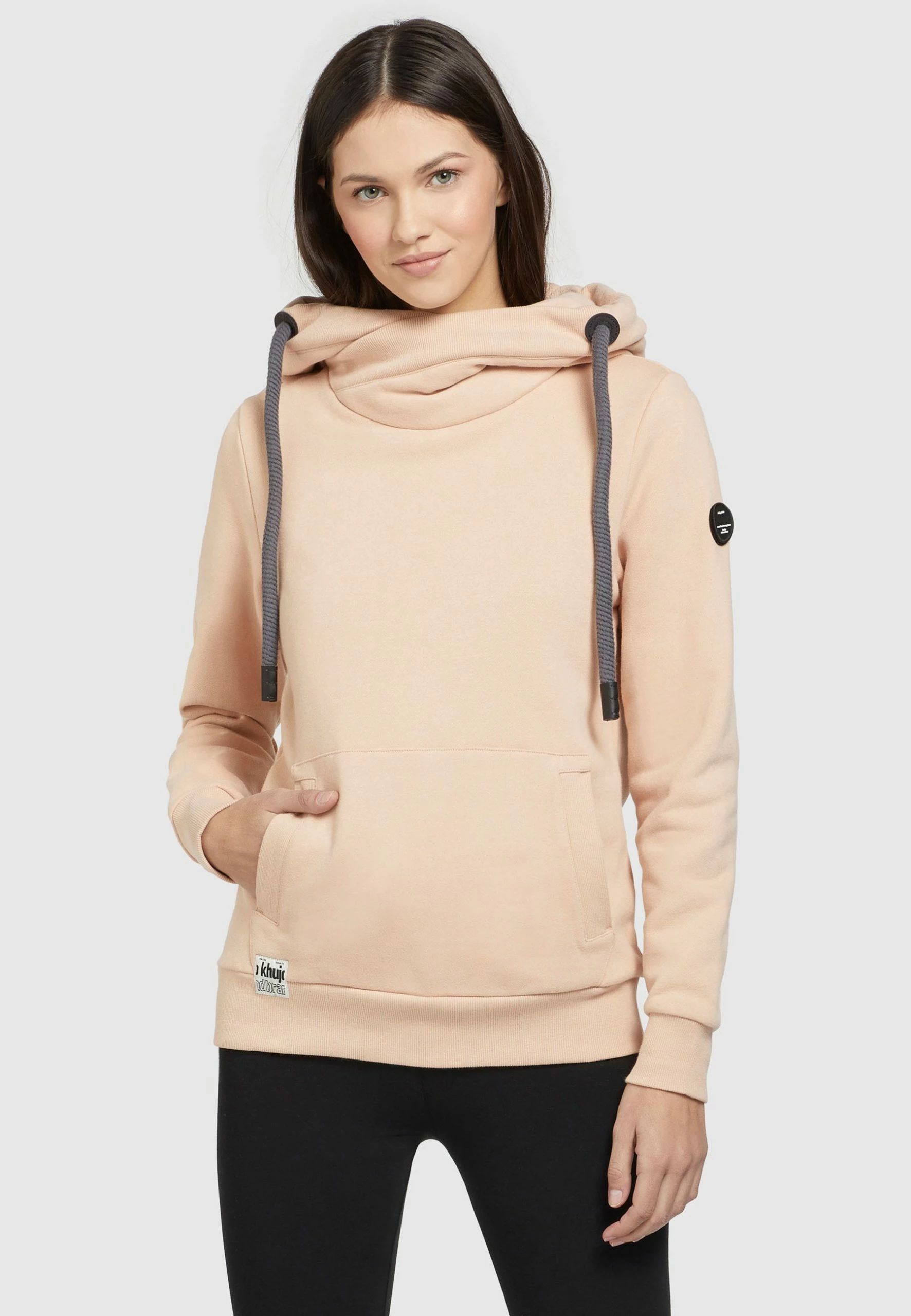 Khujo Rhabea - Sudadera con Capucha para Mujer - Color Aprikot 3 Khujo Rhabea - Sudadera con Capucha para Mujer - Color Aprikot