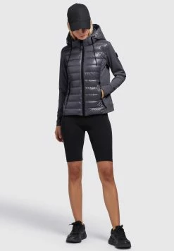 Khujo Ghita Shiny - Chaqueta De Entretiempo - Grau -Khujo Ventas 61b80f5c28044a4e92c14d528561d4d7