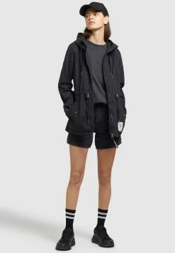 Khujo Sesia - Parka Abrigo de Mujer en Color Negro -Khujo Ventas 6358584664fc40c2990b2efe592d6faf