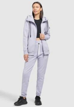 Khujo Salomea - Sudadera Con Cremallera - Flieder -Khujo Ventas 660f9700fe35481f9609a9cbfff0d7d7