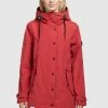 Khujo Jelle - Parka - Rot | Abrigos para Mujer -Khujo Ventas 6d06b7a90745462cb496b88a758a4089