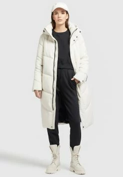 Khujo Torino 3 - Abrigo De Invierno para Mujer - Blanco | Abrigos de Invierno Elegantes -Khujo Ventas 701b9837e41146ca9027ac9d4fecee56