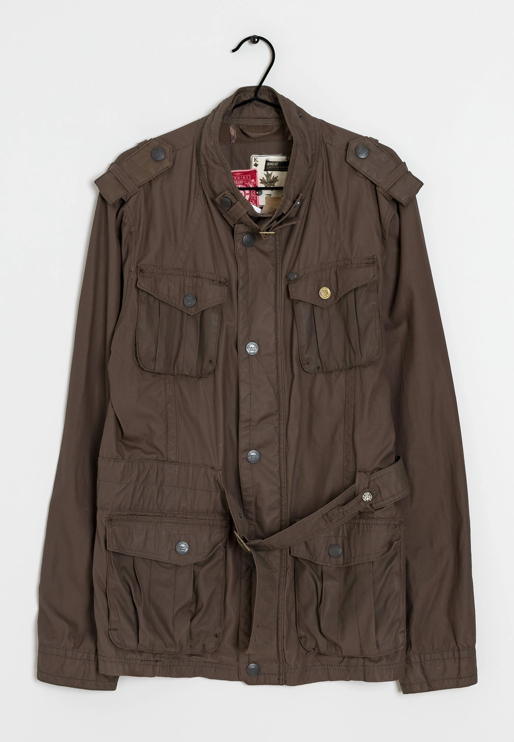 Khujo Chaqueta De Entretiempo para Hombre - Marrón 3 Khujo Chaqueta De Entretiempo para Hombre - Marrón