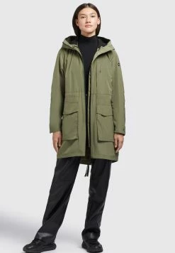 Khujo Mantel Ging - Abrigo Corto - Olivgrün -Khujo Ventas 7ce24ce6172e40dfbb0976e62d7b6b92